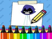 Play Teen Titans Go! How to Draw Raven