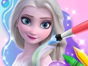 Play Coloring Book For Elsa