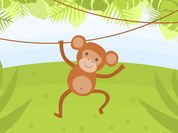 Play Funny Monkeys Coloring