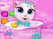 Play Baby Angela Bathing Time