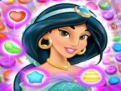 Play Jasmine Aladdin Match 3 Puzzle