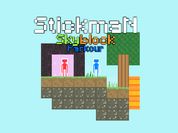 Play Stickman Skyblock Parkour