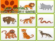 Kids Memory - Wild Animals