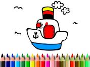 Play BTS Boat Coloring