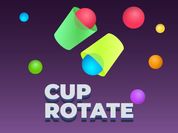 Play Cup Rotate: Falling Balls