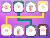 Play Sheep Link Puzzle