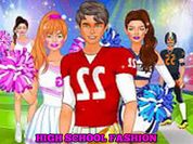 Play High School Fashion And Makeover-College Team 