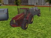 Play 3D city tractor garbage sim