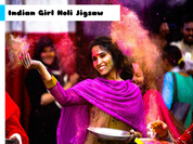 Play Indian Girl Holi Jigsaw