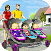 Triplet Baby Mother Simulator