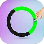 Play Tap and Catch Circle On Time