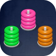 Play Color Hoop Stack : match ring