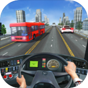 Modern City Bus Driving