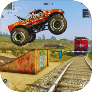 Monster Truck Stunt Truck Game