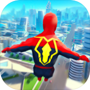 Play Superhero Fly: Sky Dance