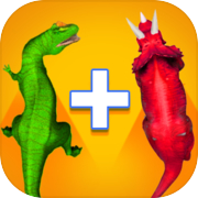 Play Dino Battle: 3D Merge Dinosaur