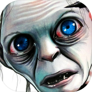 Gollum Drawing and Color ASMR
