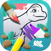 Play Dino World Coloring