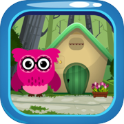 Pink Owl Rescue Game-175