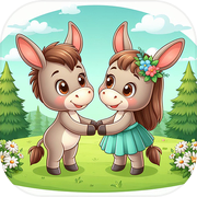 Donkey Puzzle Game