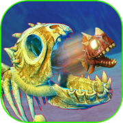 Play 3D Feed Sceleton Fish Simulator
