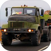 Play Army Truck Transport 3d