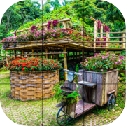 Play Puzzle - Beautiful backyard