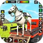 Play Farm Animal Game Truck Driving