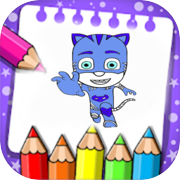 Play Coloring Book for PJ Heroes Masks