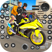 Play Superhero Bike Taxi Game Sim