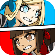 Play Blonde vs Brunette Racing - Two-player kart racing fun!