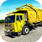 Play City Garbage truck driving sim