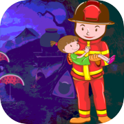 Kavi Escape Game 549 Fireman Rescue Baby Game