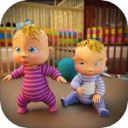Play Real Mother Simulator: New Born Twin Baby Games 3D