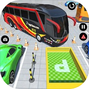 City Bus Parking 3D Games