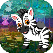 Kavi Escape Game 526 Vivacious Zebra Escape Game