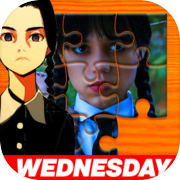 Wednesday Addams Jigsaw Puzzle