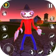 Play Horror Head Scary Monster Game