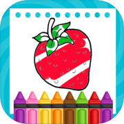 Coloring book Fruits