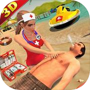 Lifeguard Beach Rescue ER Emergency Hospital Games