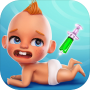 Play Little Baby Injection Simulator : Kids test Doctor