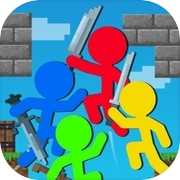 Stickman Block Craft Fight