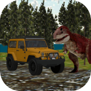 Play dinosaur jeep driving zone sim