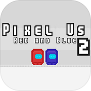 Pixel Us red and Blue 2