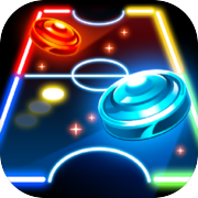 Neon Air Hockey - Extreme A.I. Championship