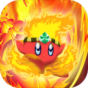 Play Kirby fire exploration - Ultimate magma World