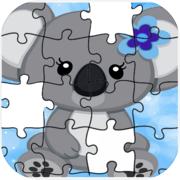 Cute Blue Koala Jigsaw Puzzle