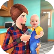 Virtual Family Babysitter Helping Mom Simulator 3D