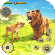 Play Angry lion family simulator