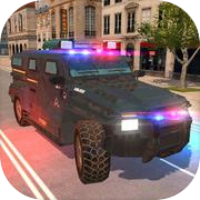 Play American Police Car Driving